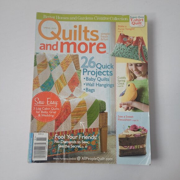 Lot of 8 QUILT & MORE Magazines by Better Homes & Gardens Creative Collection - Picture 3 of 16